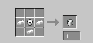 Milk but flowable (must be crafted not in menu) — скриншот 1 (Моды, Minecraft)