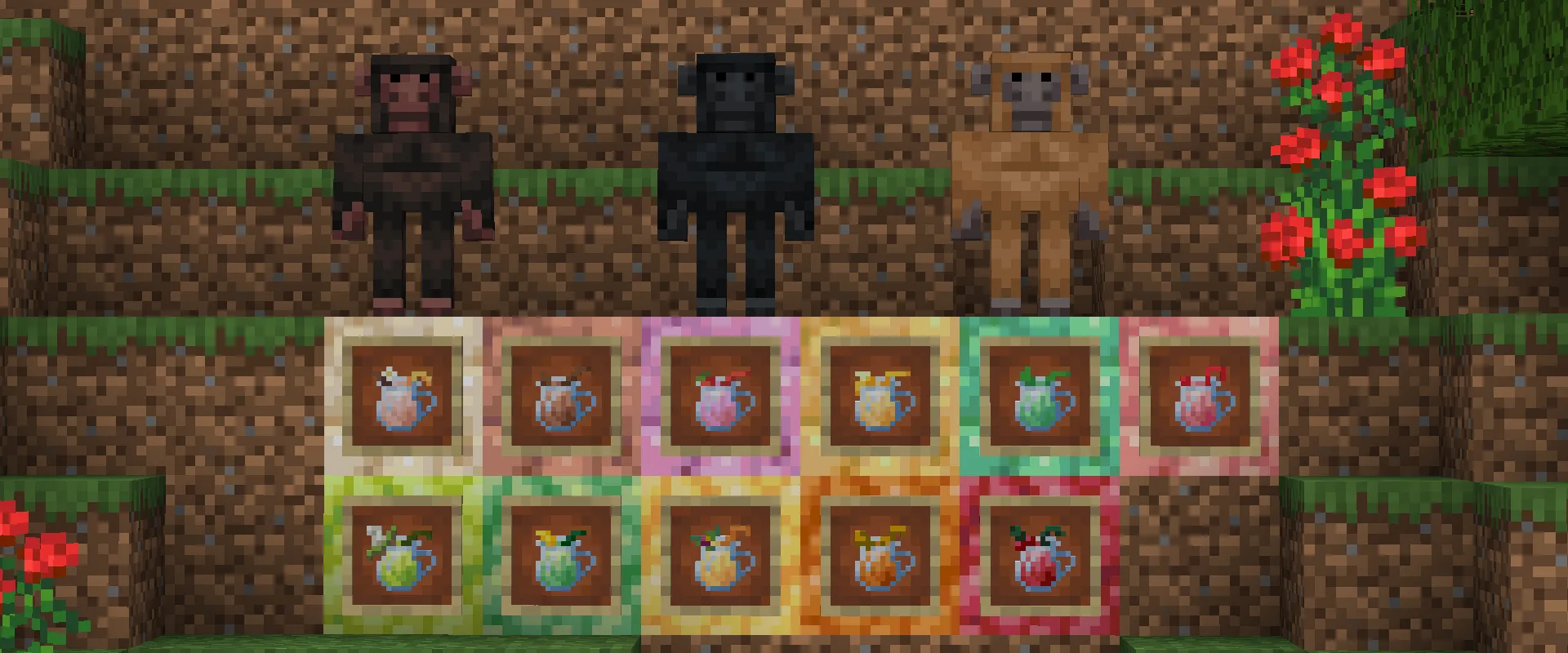 Monkeys and Milkshakes — скриншот 1 (Текстуры, Minecraft)