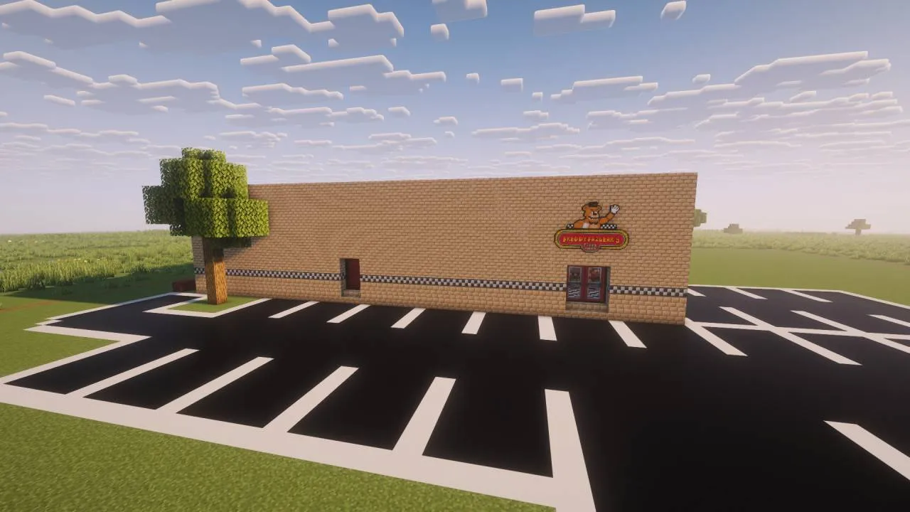 Fnaf Management Wanted Map (single player) — скриншот 1 (Карты, Minecraft)