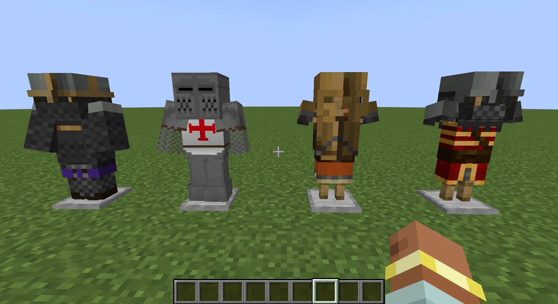 VGaming Medieval Armor & Weapon — скриншот 3 (Моды, Minecraft)