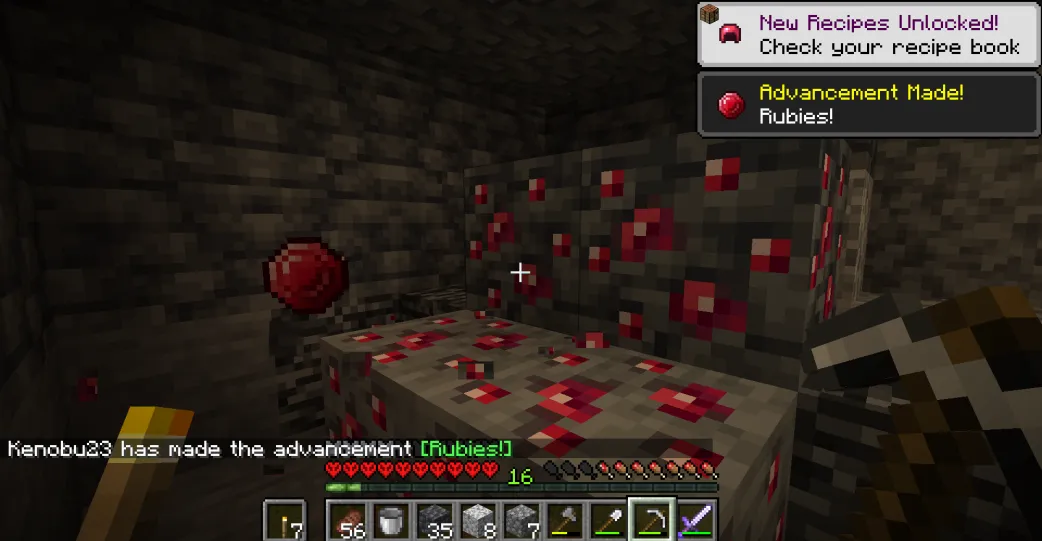 Simple Ruby Resource Pack — скриншот 3 (Текстуры, Minecraft)