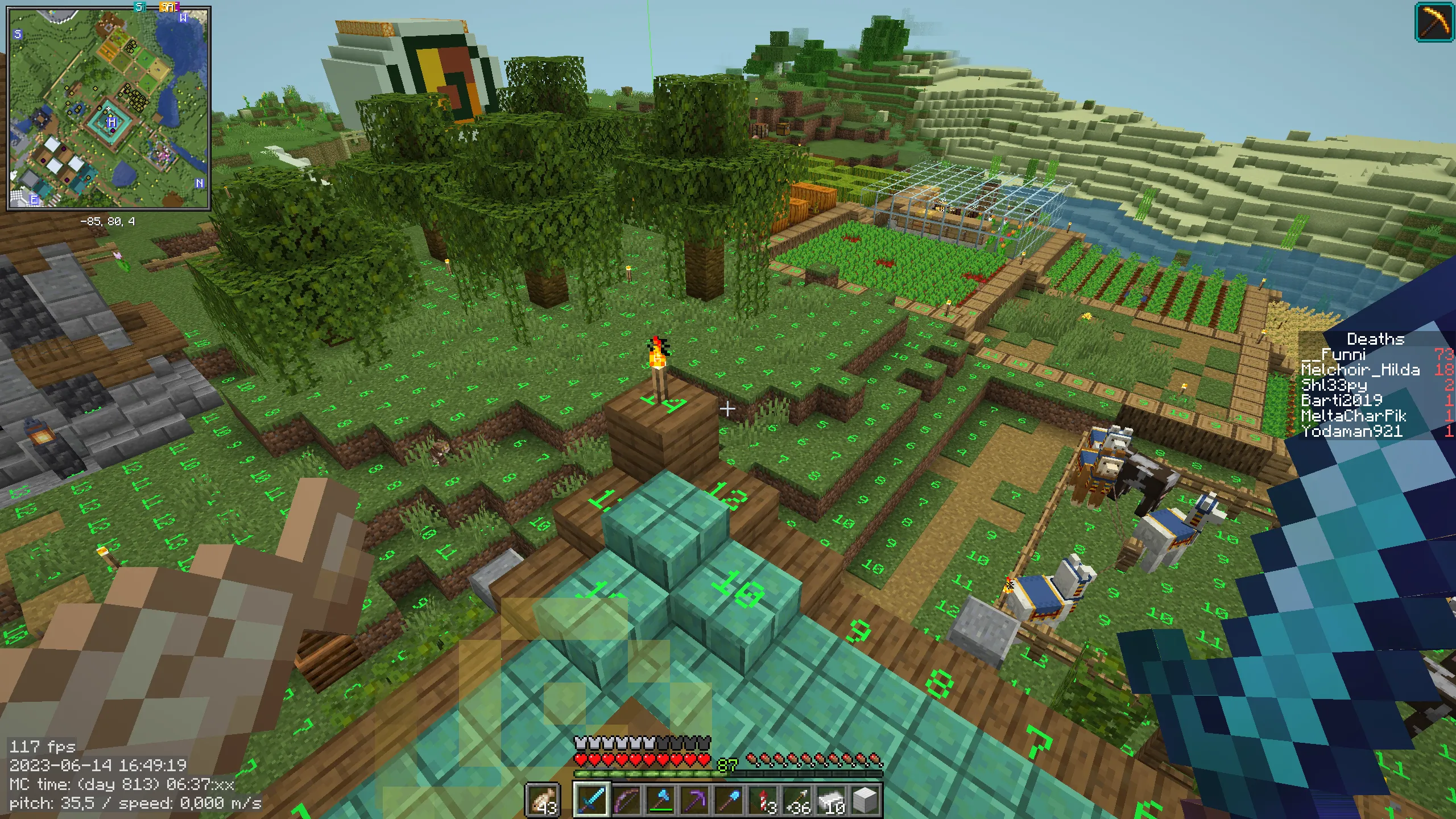 DesignDream: Spawnproofing, Schematics, Shaders — скриншот 2 (Модпаки, Minecraft)
