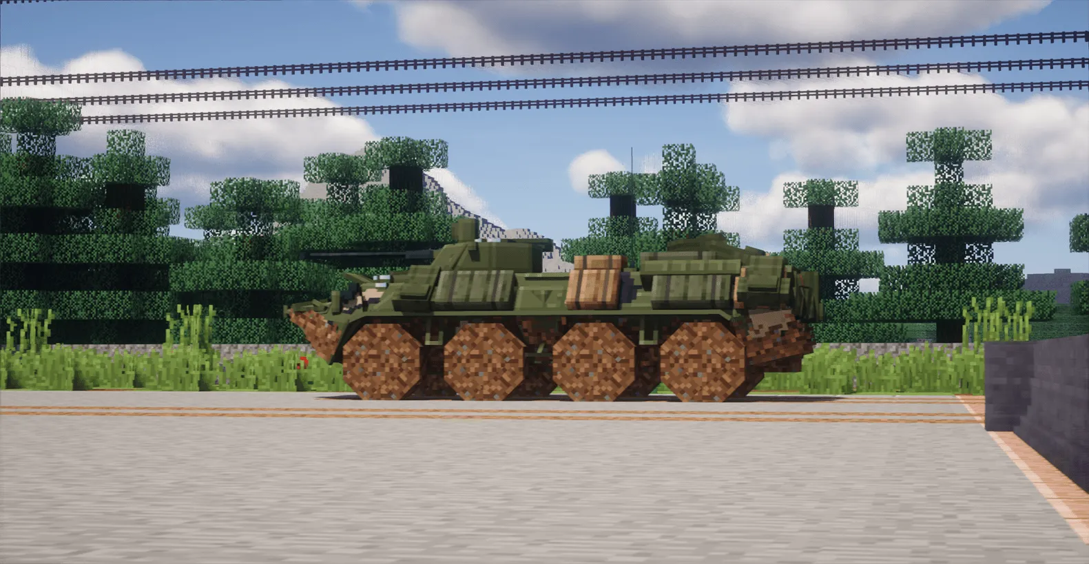 [IV/MTS] Q.M.P [Qawsed Military pack] — скриншот 16 (Моды, Minecraft)