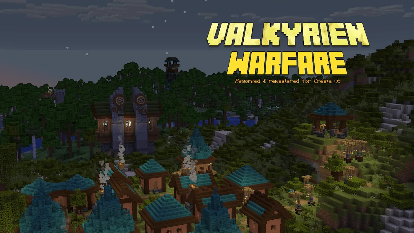 Valkyrien Warfare — скриншот 1 (Модпаки, Minecraft)