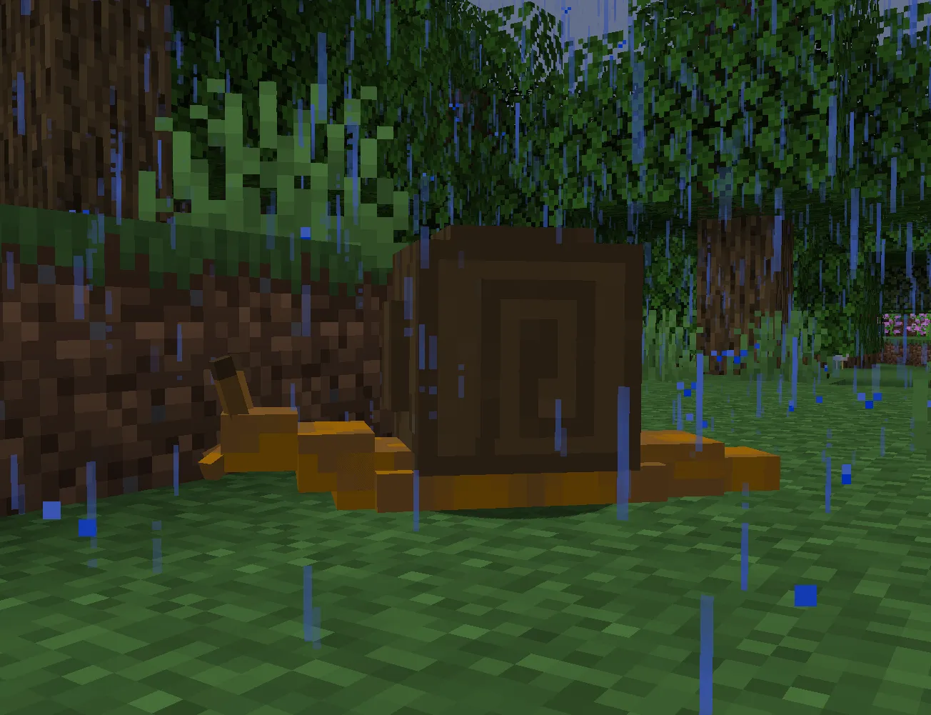Nature and Rain — скриншот 4 (Моды, Minecraft)