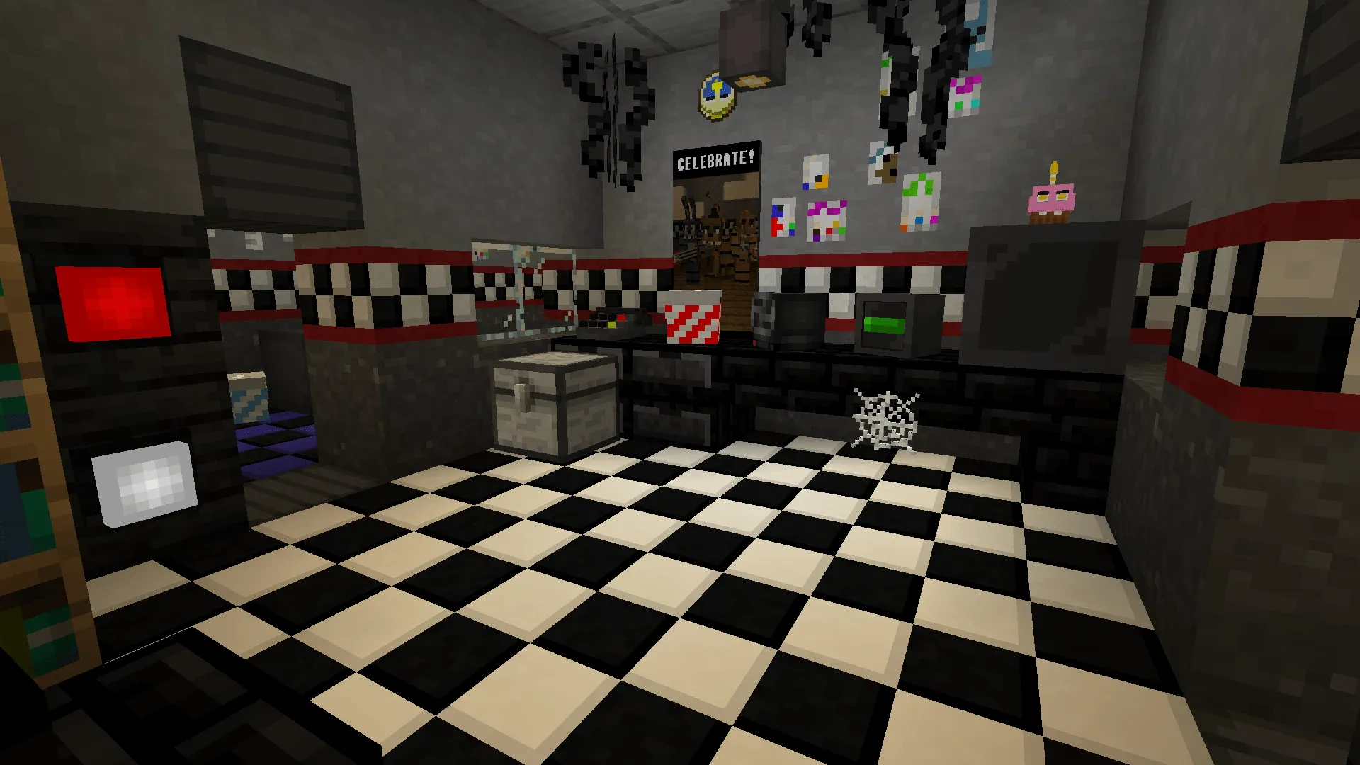The Five Nights at Freddy's 1  — скриншот 1 (Карты, Minecraft)