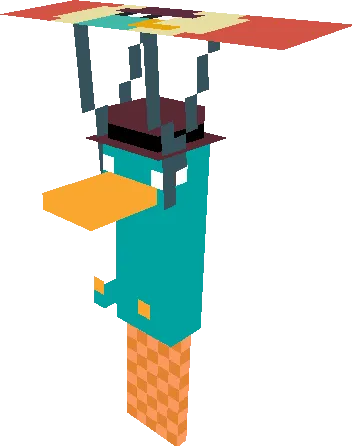 perry the platypus and mr. kerfuś — скриншот 2 (Текстуры, Minecraft)