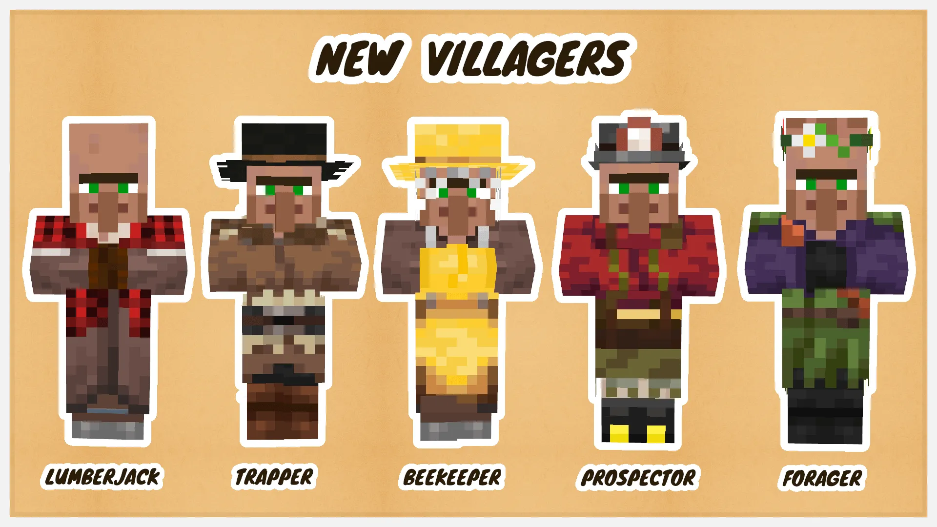 Homesteads - Villager Expansion & New Professions, Моды, Minecraft