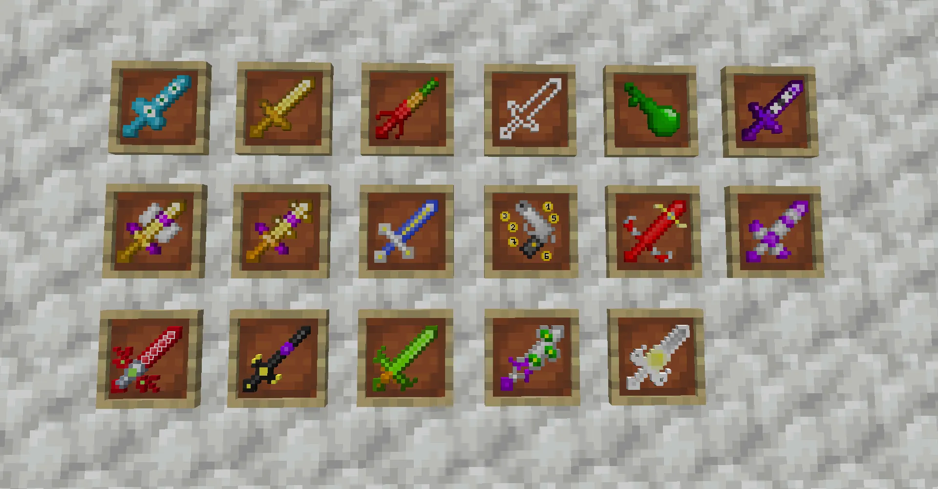 [Spoduo] Jojo's Stand Swords — скриншот 19 (Моды, Minecraft)