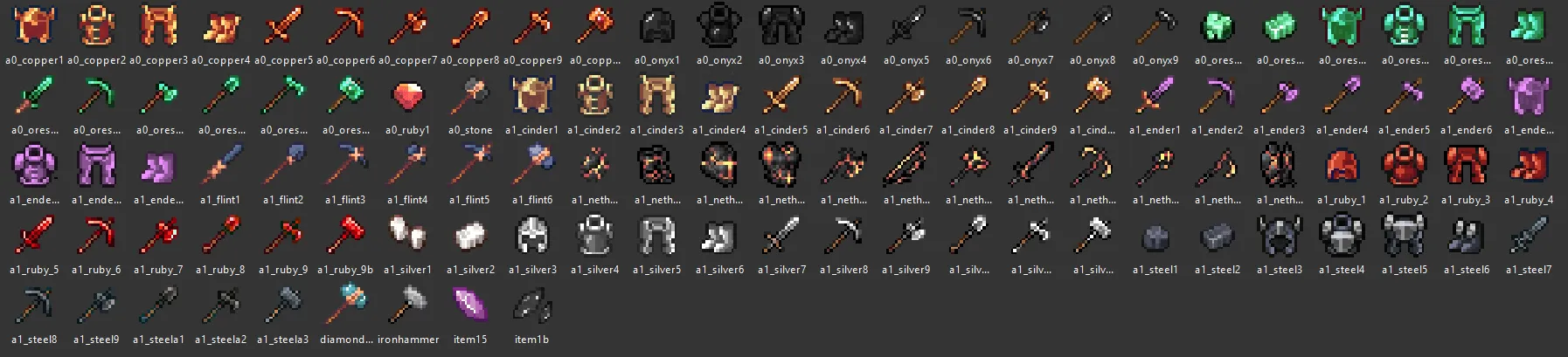 Abyssal's ore and tools!, Моды, Minecraft