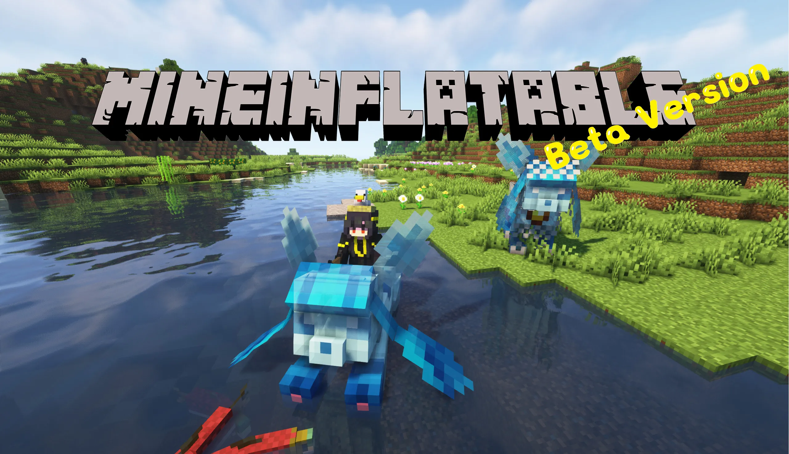 Mine Inflatable, Моды, Minecraft