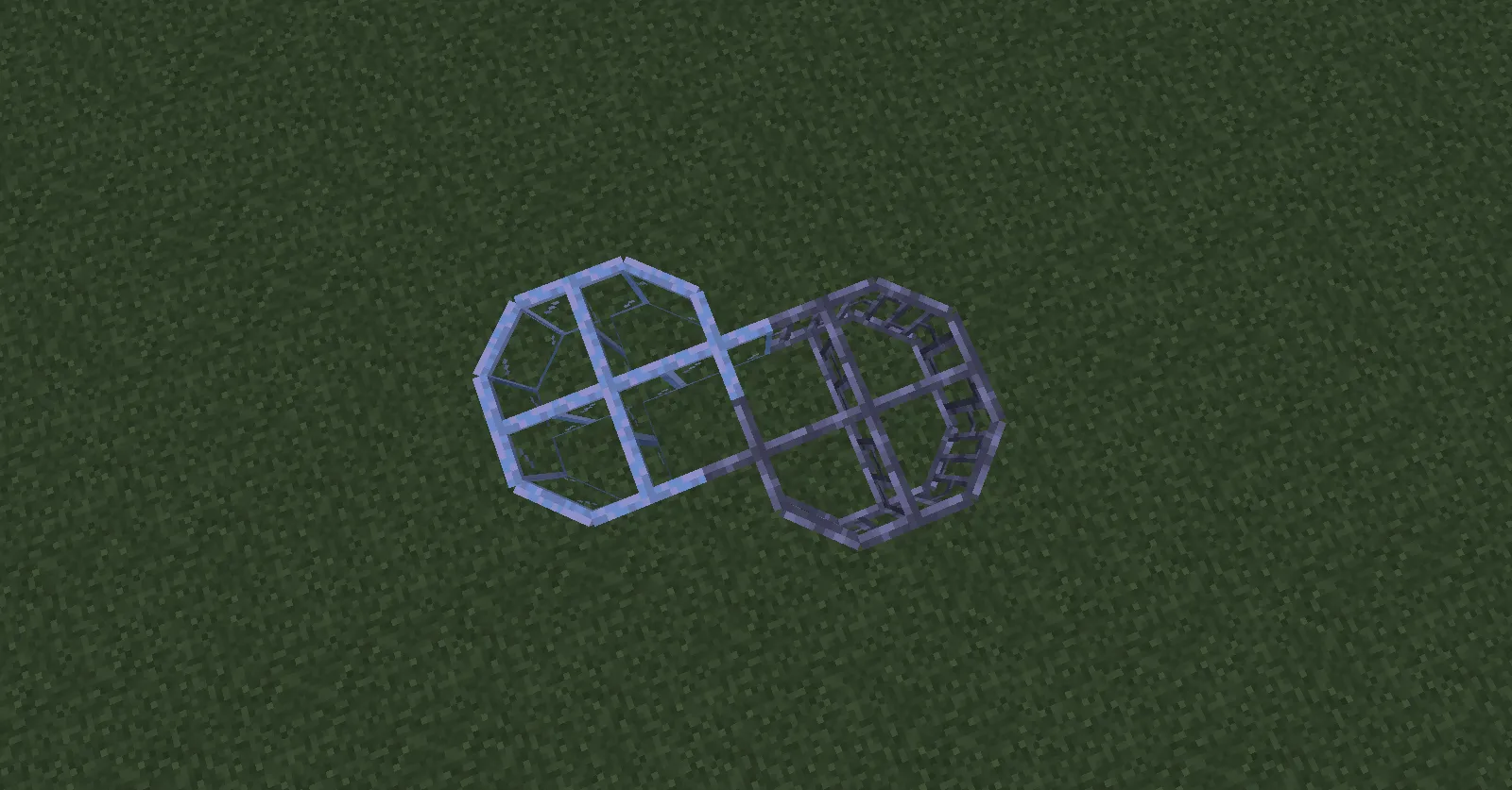 Diagonal Glass Resource Pack — скриншот 1 (Текстуры, Minecraft)