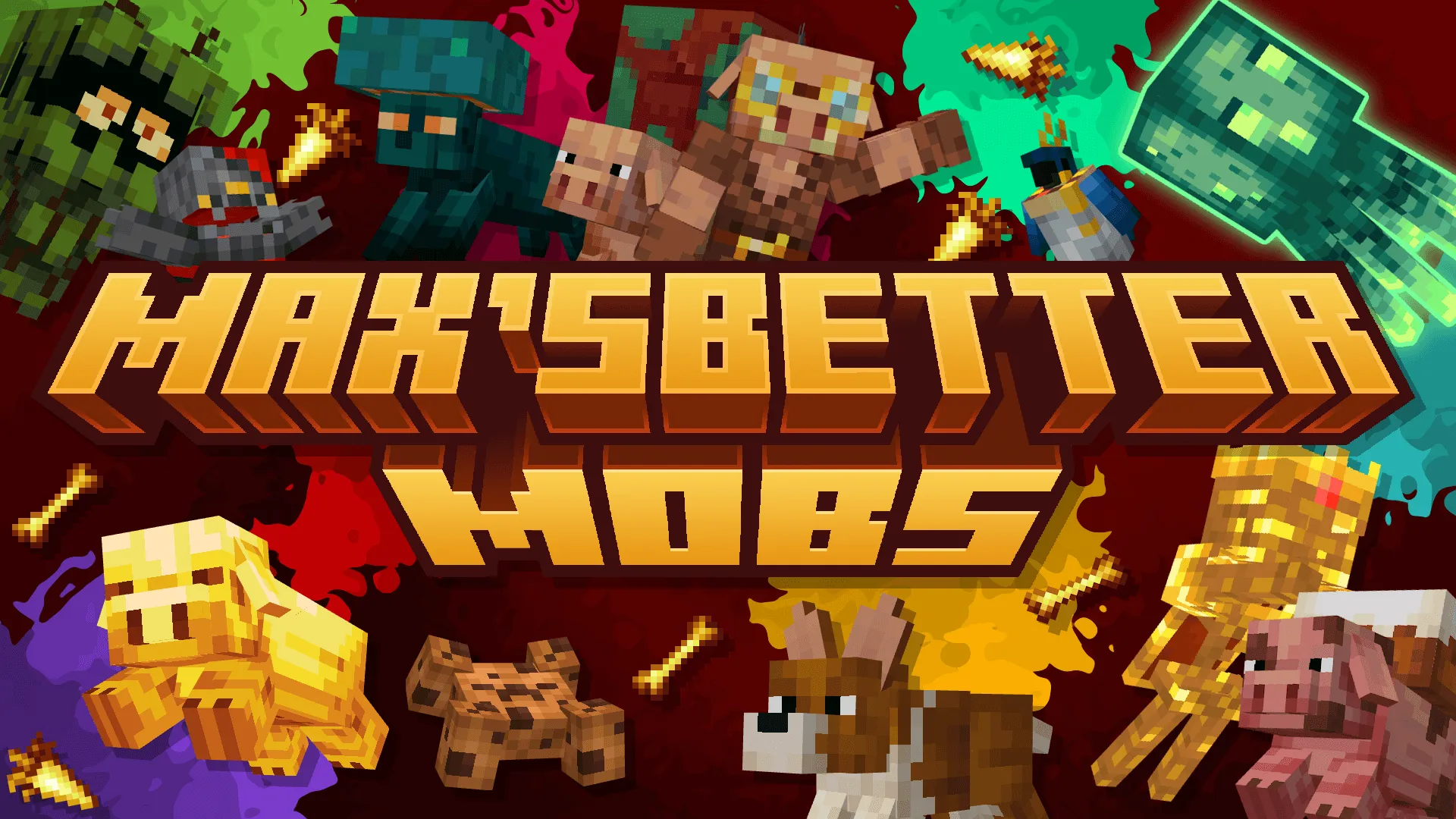 Max's Better Mobs, Текстуры, Minecraft
