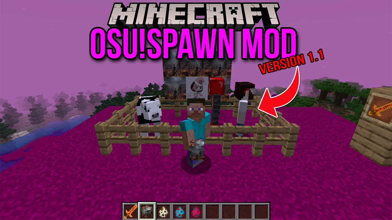 osu!Spawn , Моды, Minecraft