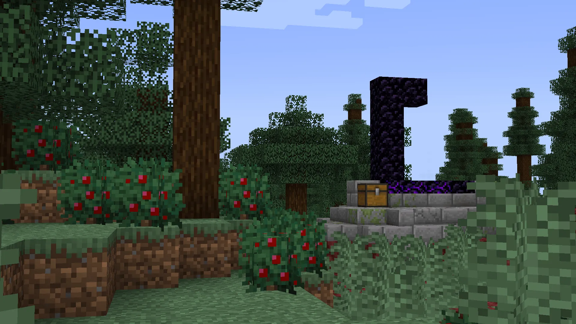 Enhanced Sweet Berry Bush — скриншот 2 (Текстуры, Minecraft)