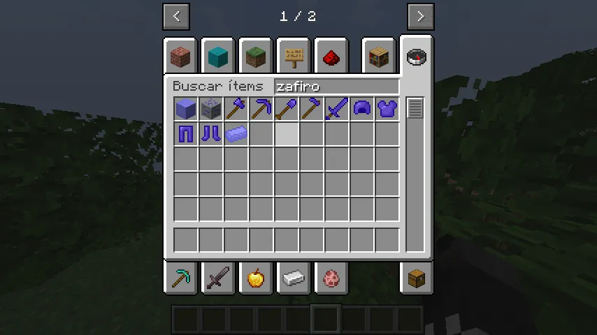 Zafiro's Mod — скриншот 1 (Моды, Minecraft)