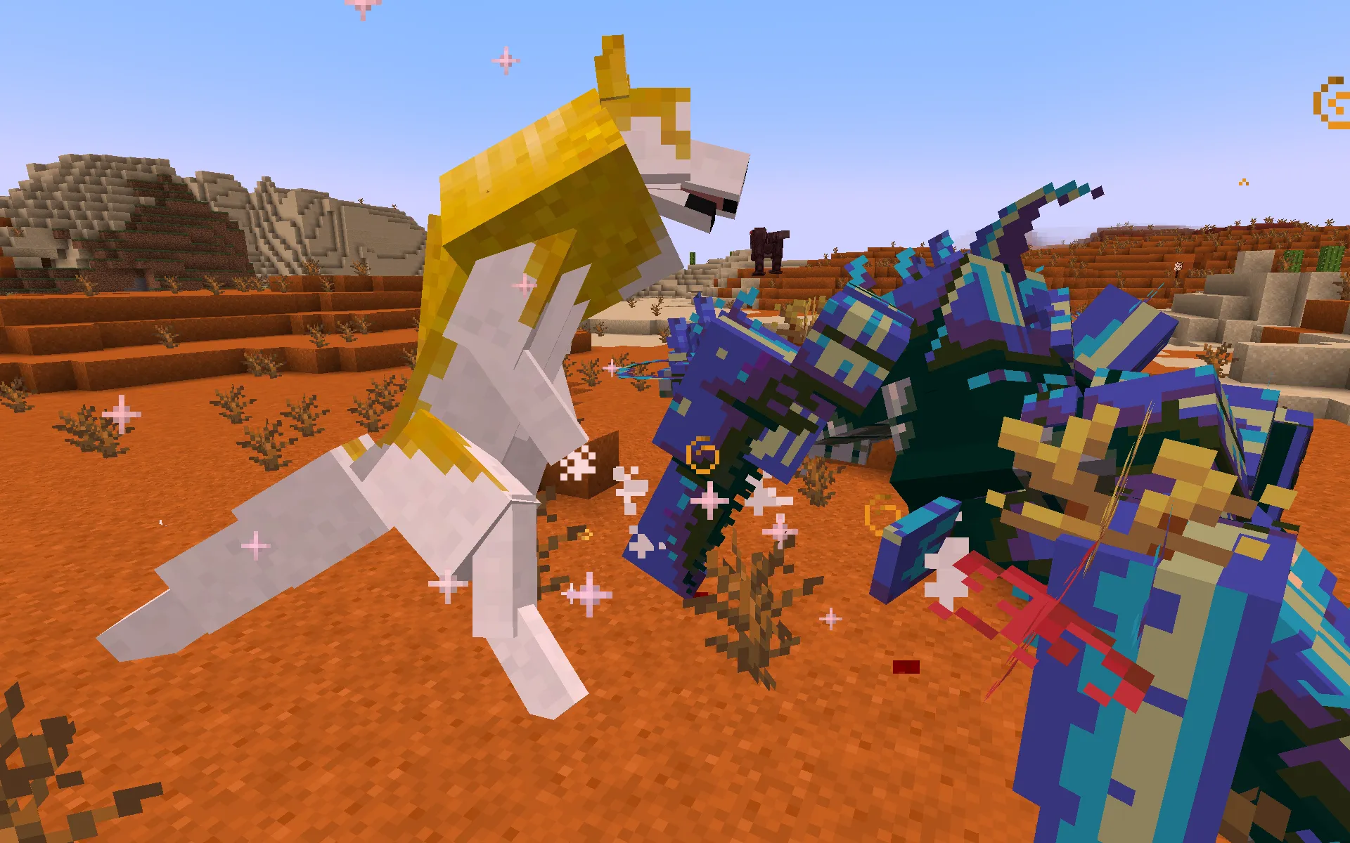 Shining Storm in Gilded Gold (Lupus Aureum BrutalBosses), Дата-паки, Minecraft