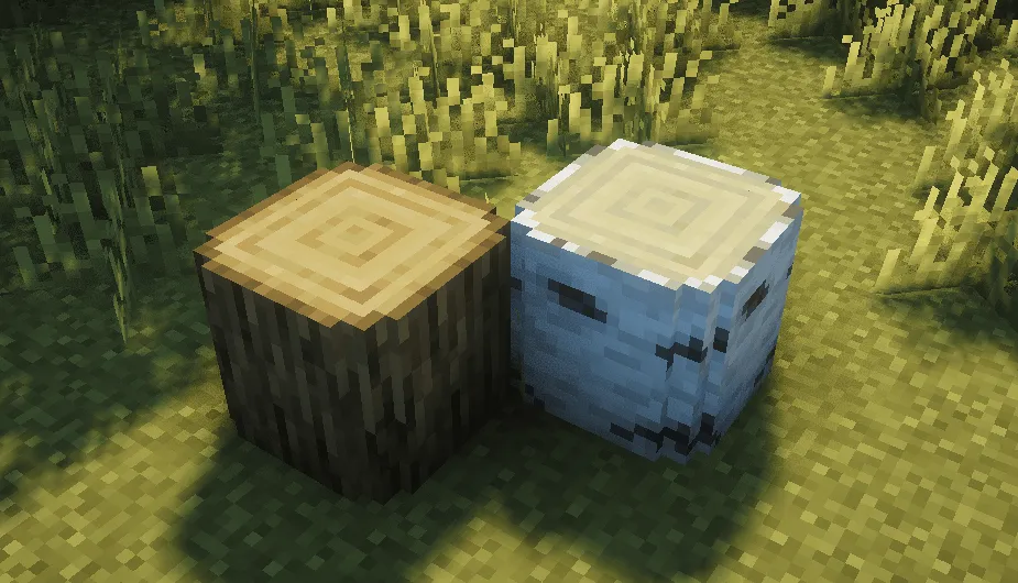 Round Logs, Текстуры, Minecraft