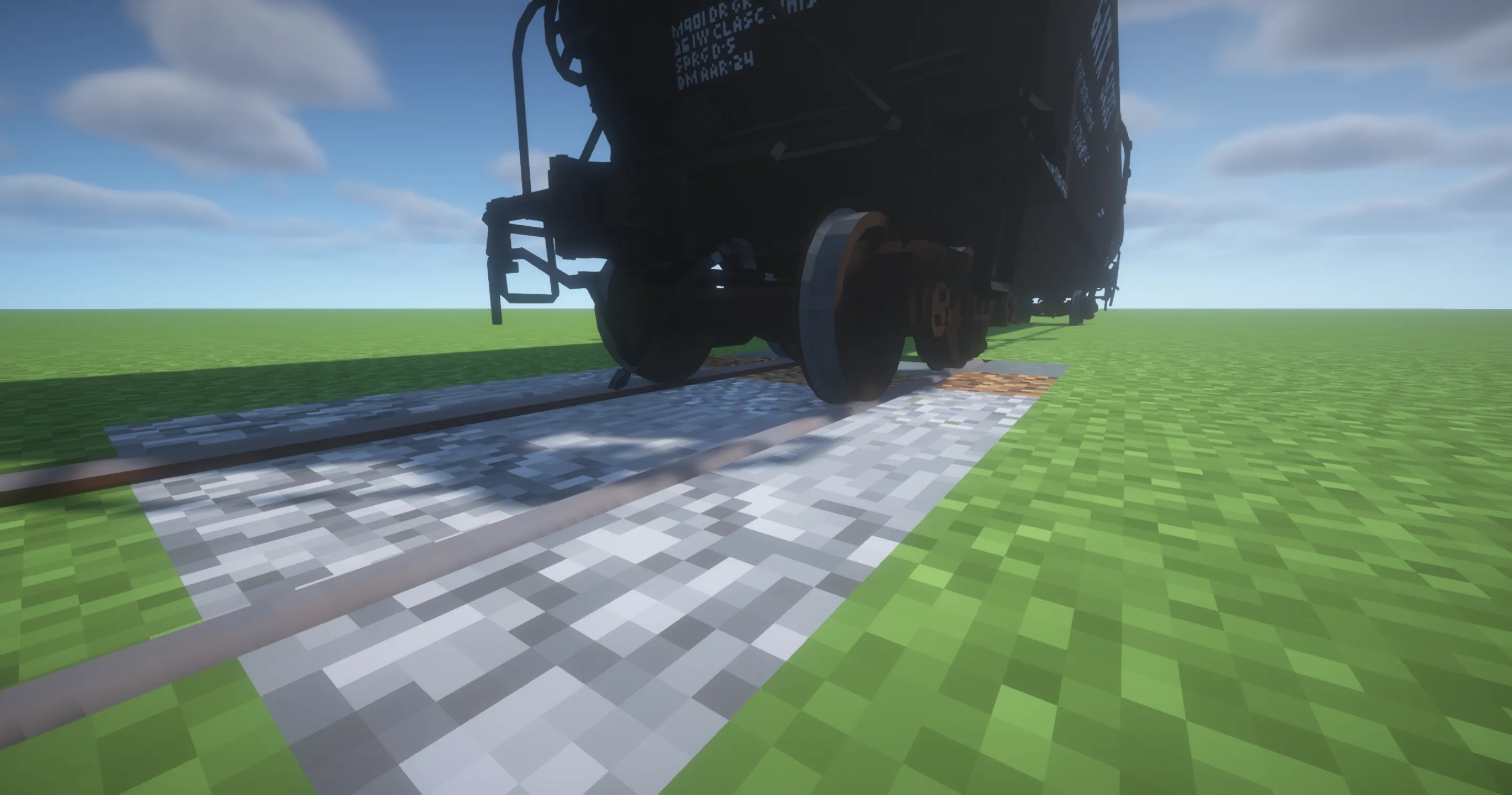 North American Tracks - Immersive Railroading — скриншот 19 (Текстуры, Minecraft)