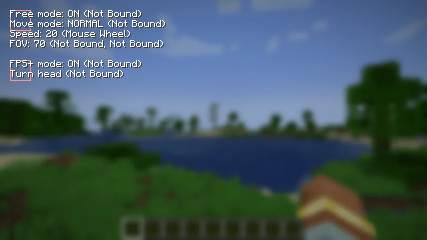 Zoom camera, Моды, Minecraft