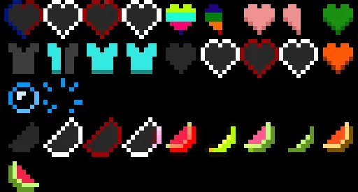 Rainbow Items — скриншот 11 (Текстуры, Minecraft)
