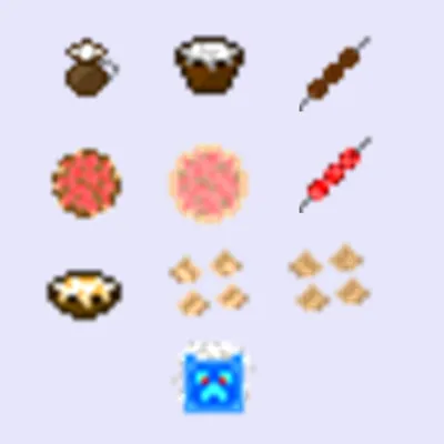 Turkish Meals (Türk Yemekleri) — скриншот 1 (Моды, Minecraft)