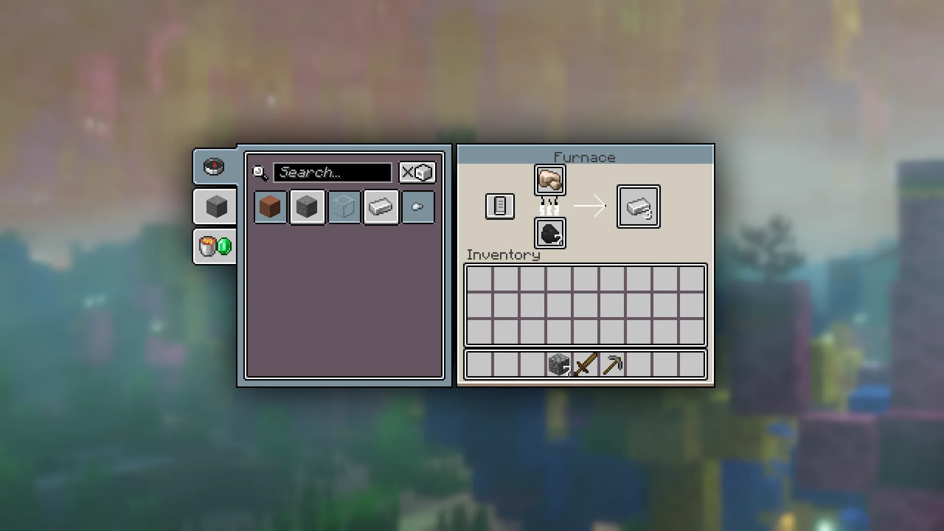 Mineseprite UI — скриншот 3 (Текстуры, Minecraft)
