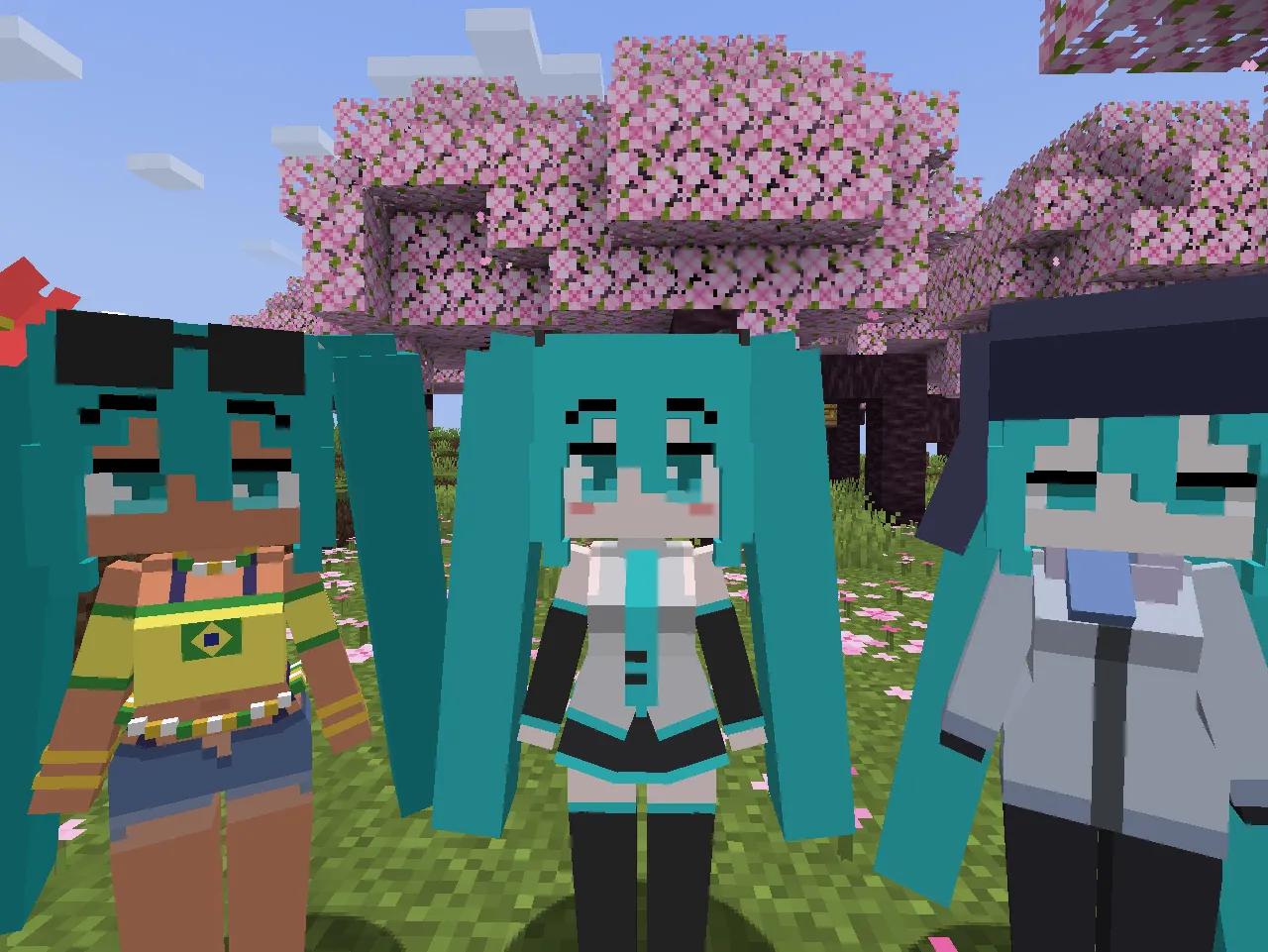 Miku, Моды, Minecraft