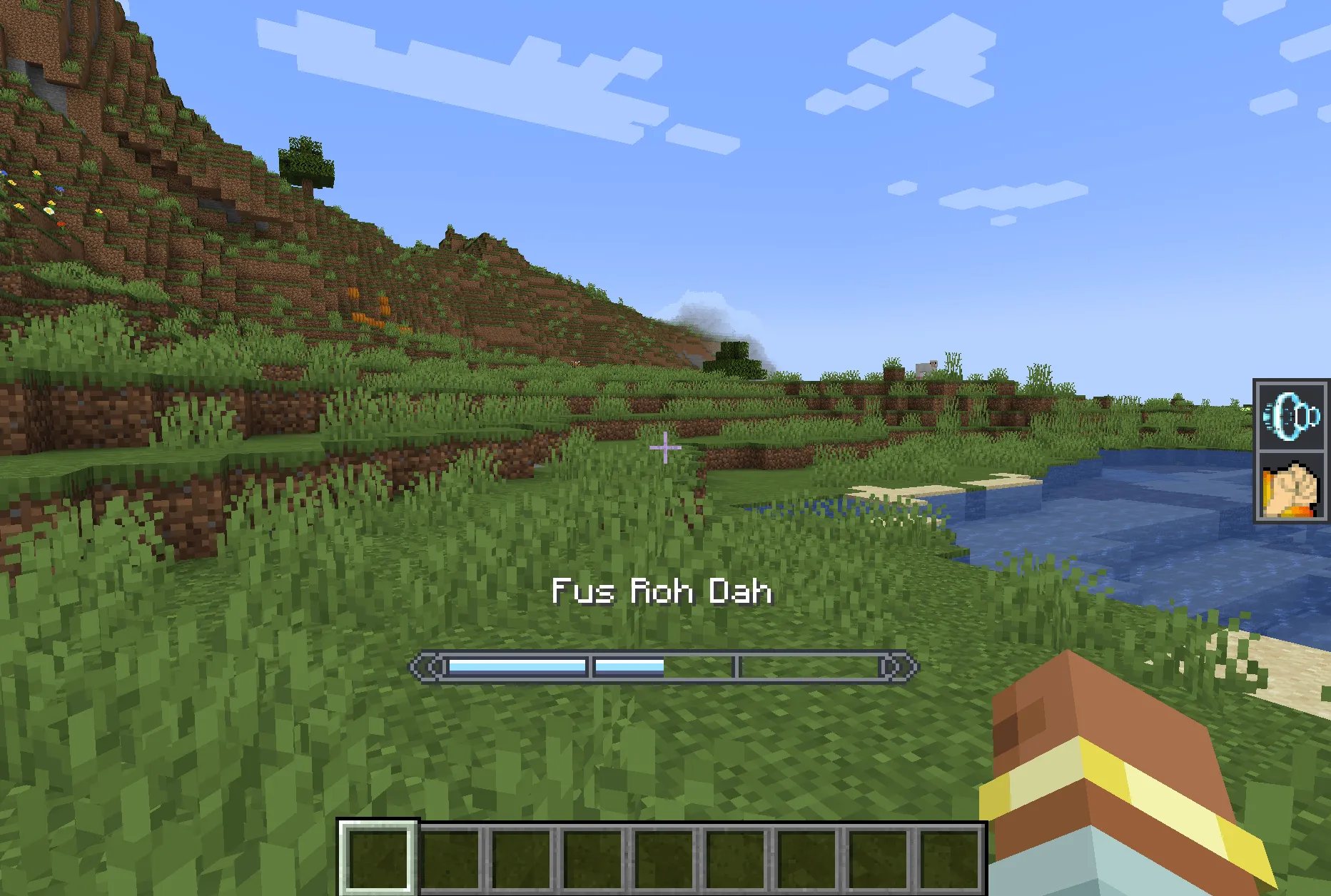 Dragon Shouts, Моды, Minecraft