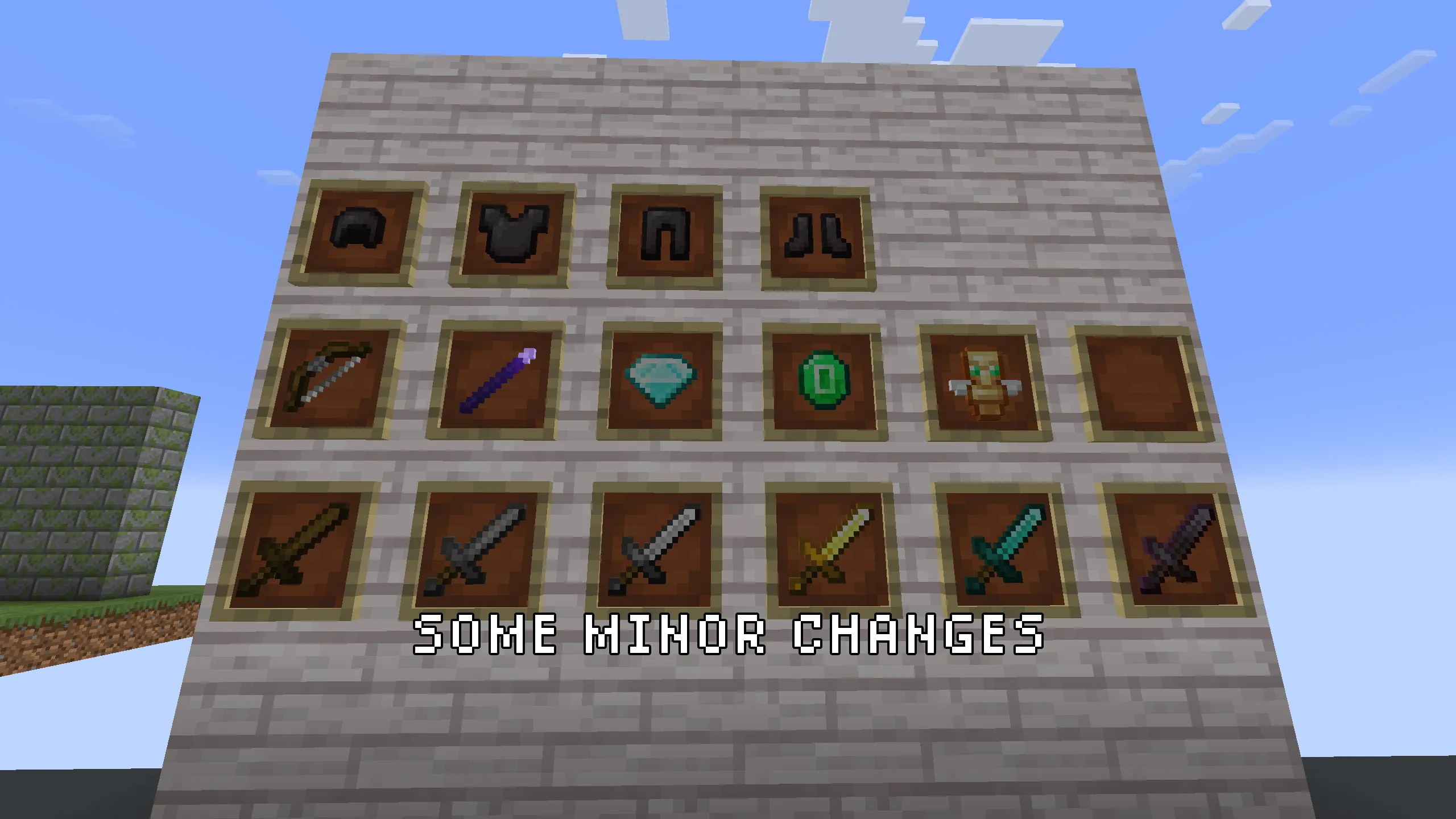 Basic Improvements, Текстуры, Minecraft