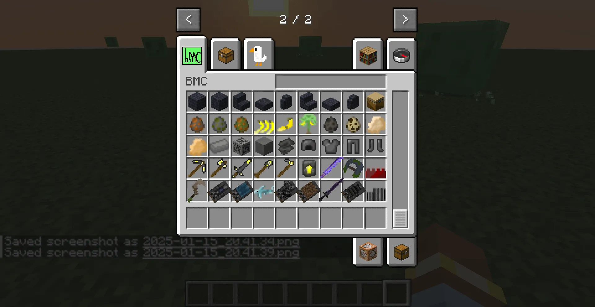 Chaos Overhaul, Моды, Minecraft