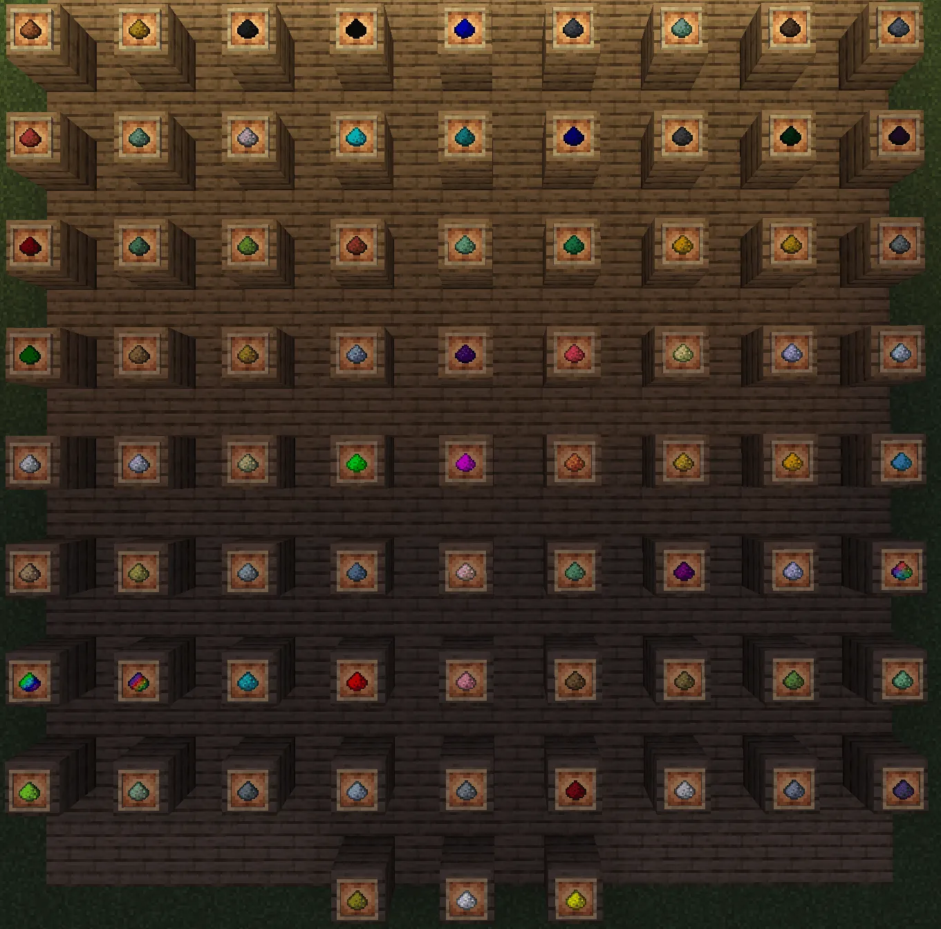 Tinted Lamps — скриншот 2 (Моды, Minecraft)