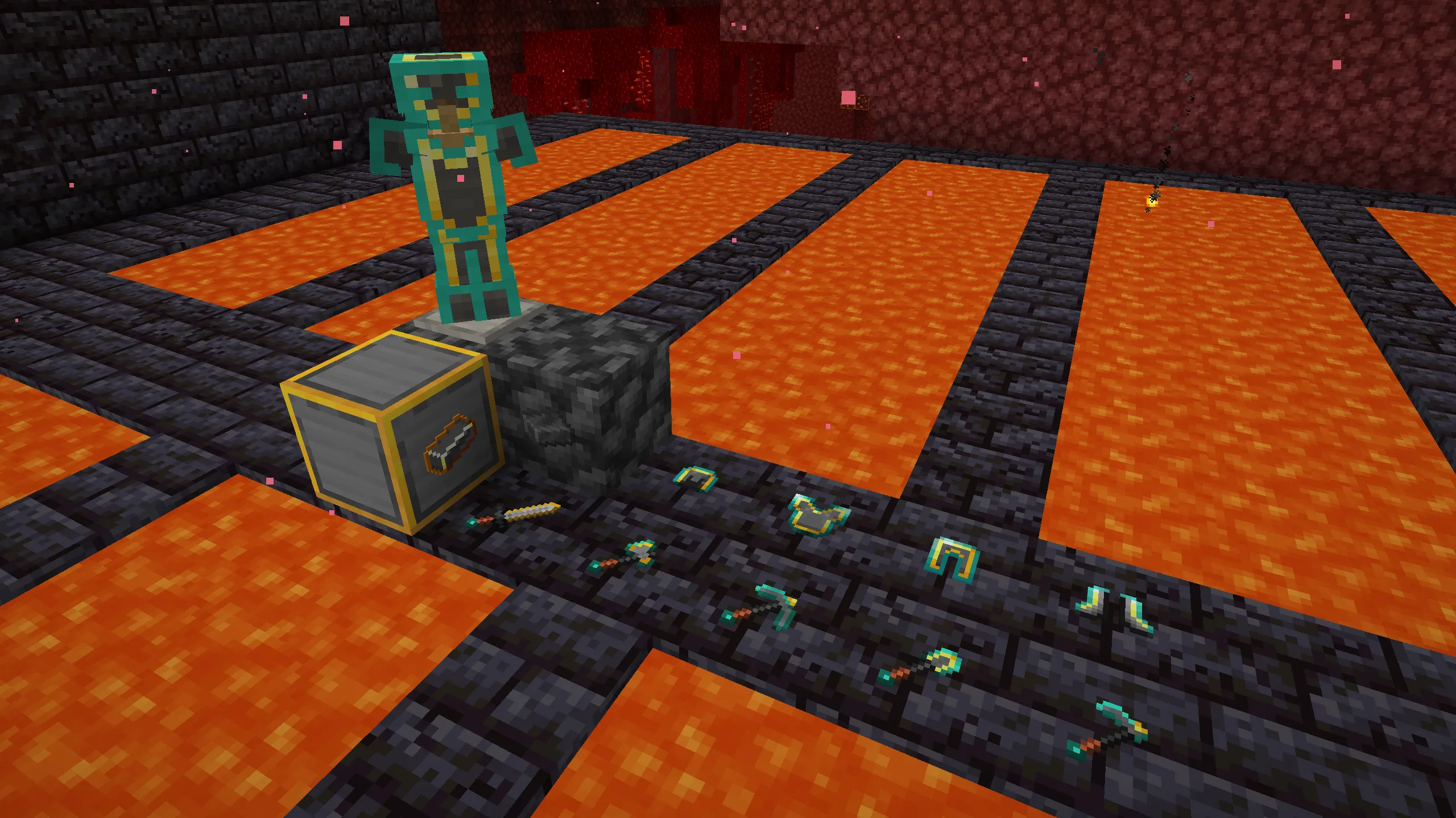 Titanium over Netherite — скриншот 1 (Текстуры, Minecraft)