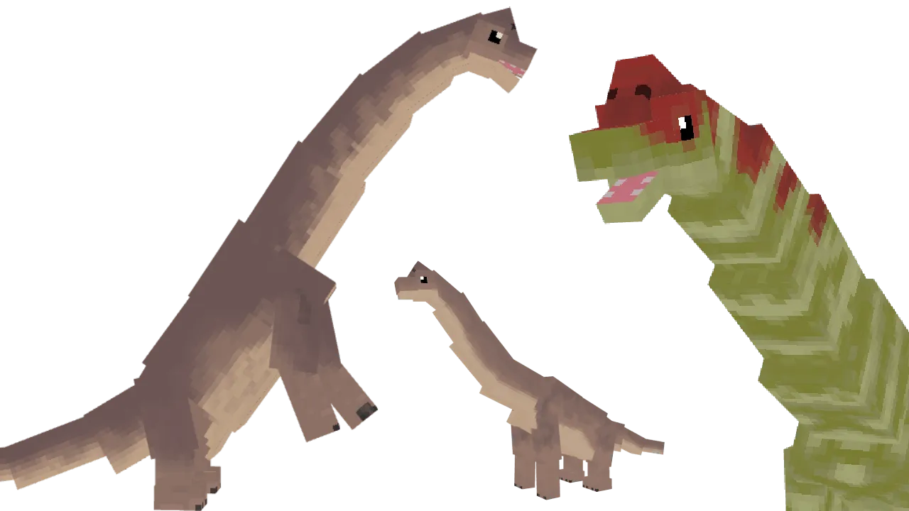Fossils And Archeology: Jurassic Park Pack — скриншот 1 (Текстуры, Minecraft)