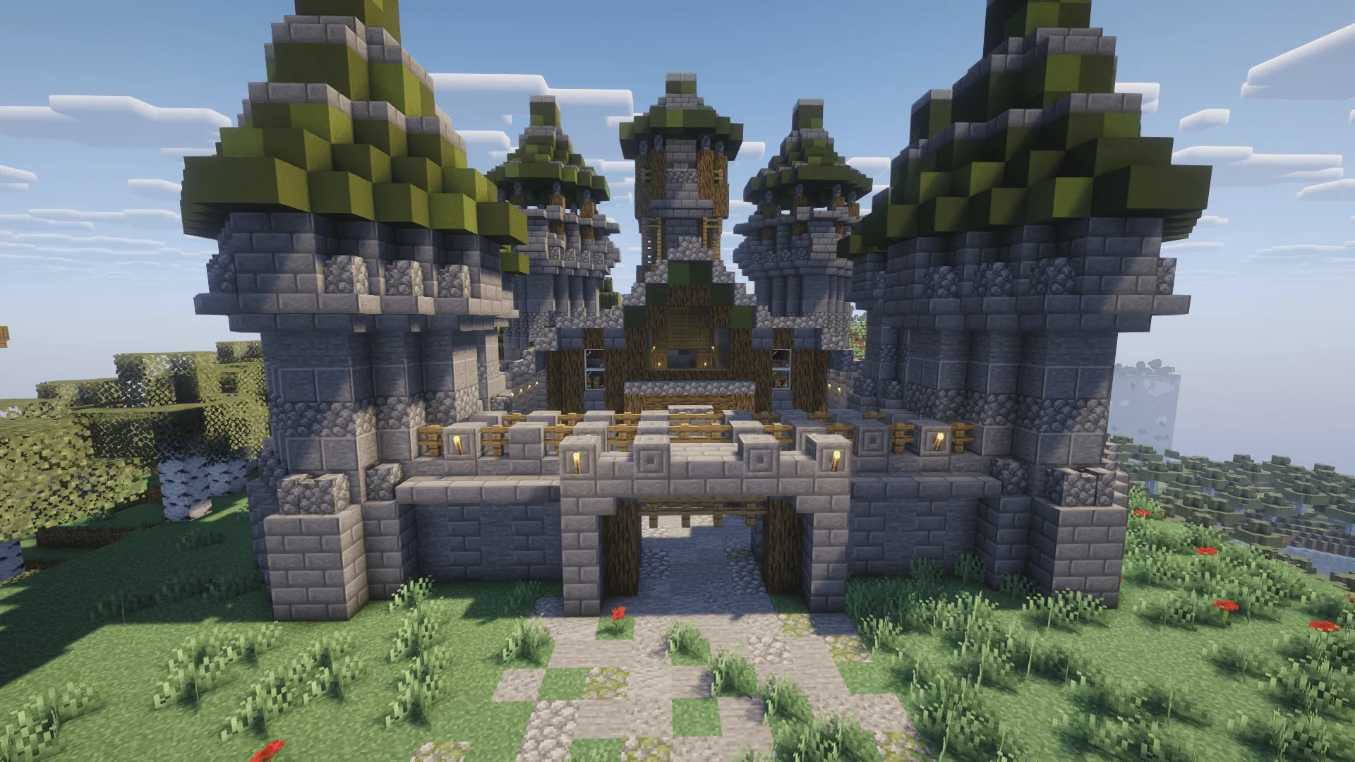 Middle Age: castles — скриншот 1 (Моды, Minecraft)