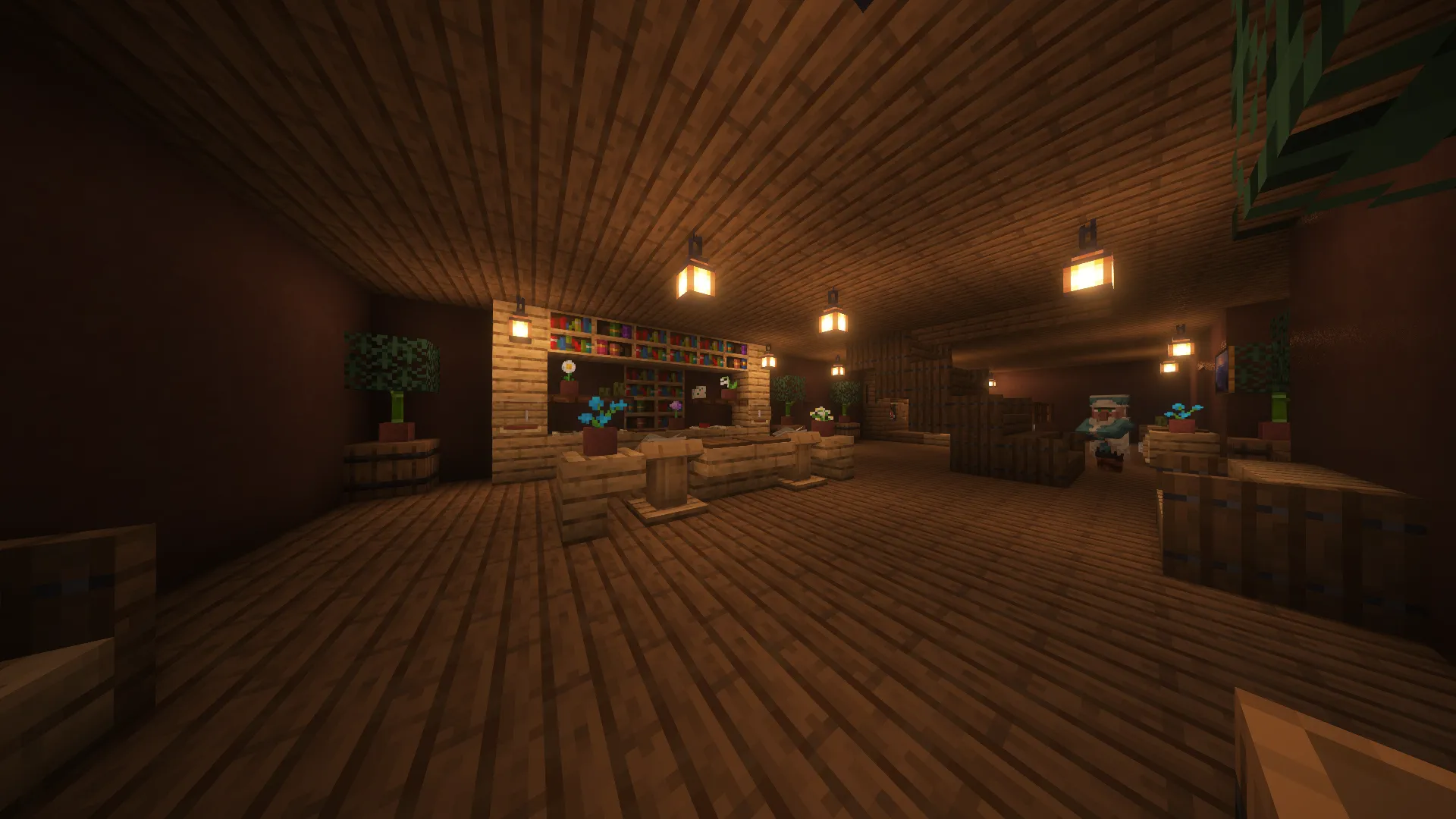 Snowy Villager Hotel — скриншот 5 (Моды, Minecraft)