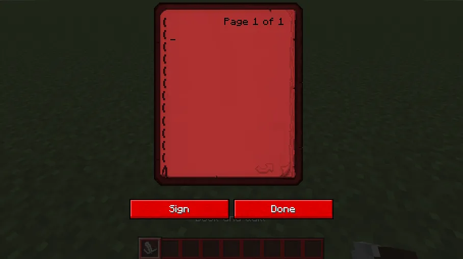 BloodPackv1, Текстуры, Minecraft