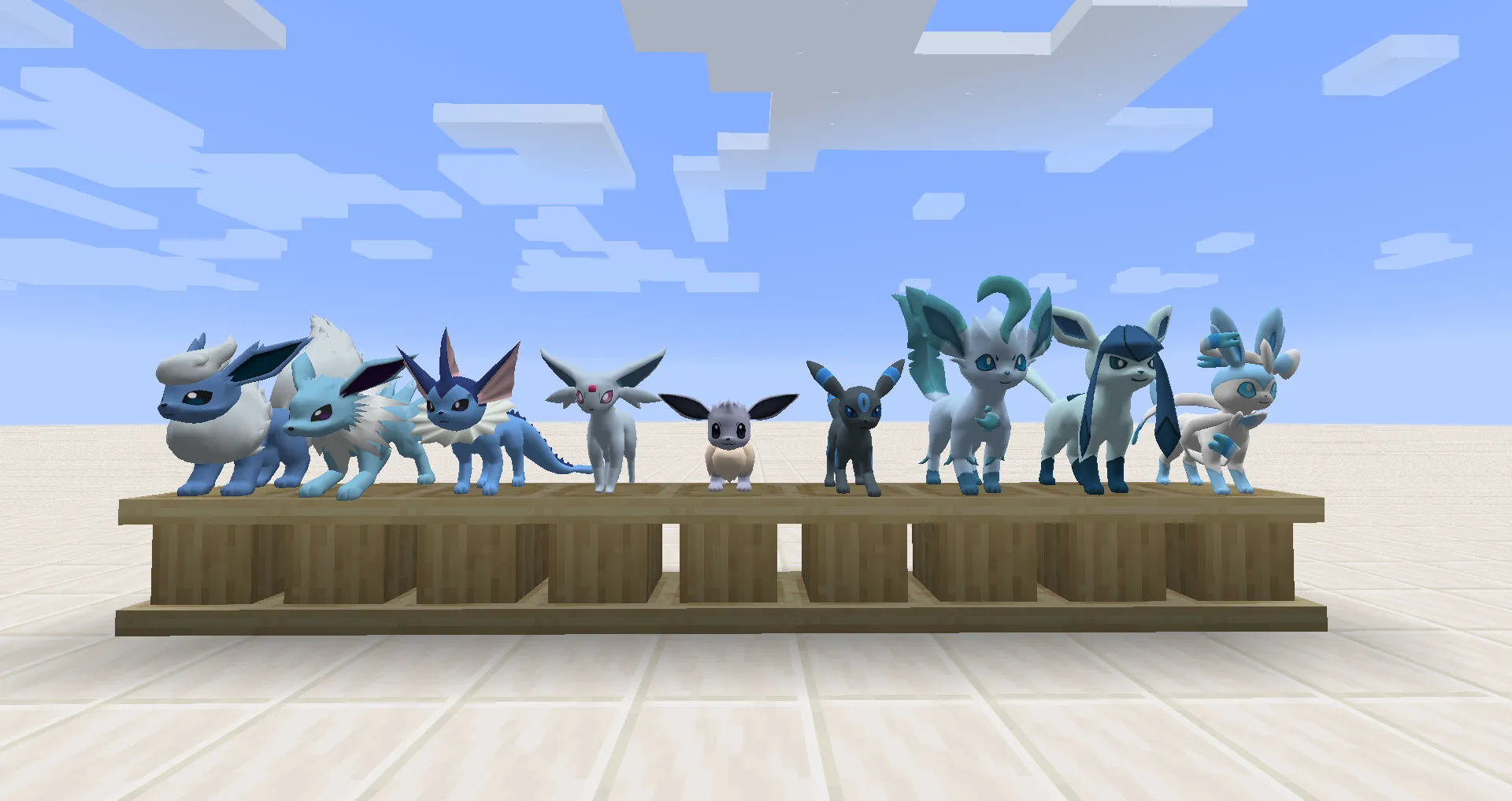 Blue Variants — скриншот 1 (Текстуры, Minecraft)