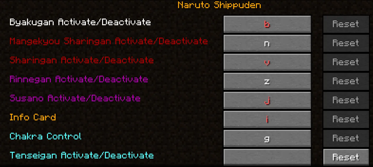 Narutomaki — скриншот 6 (Модпаки, Minecraft)