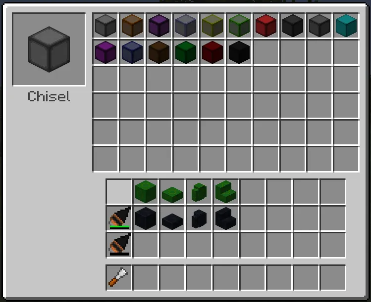 ChiseledAdditions, Моды, Minecraft