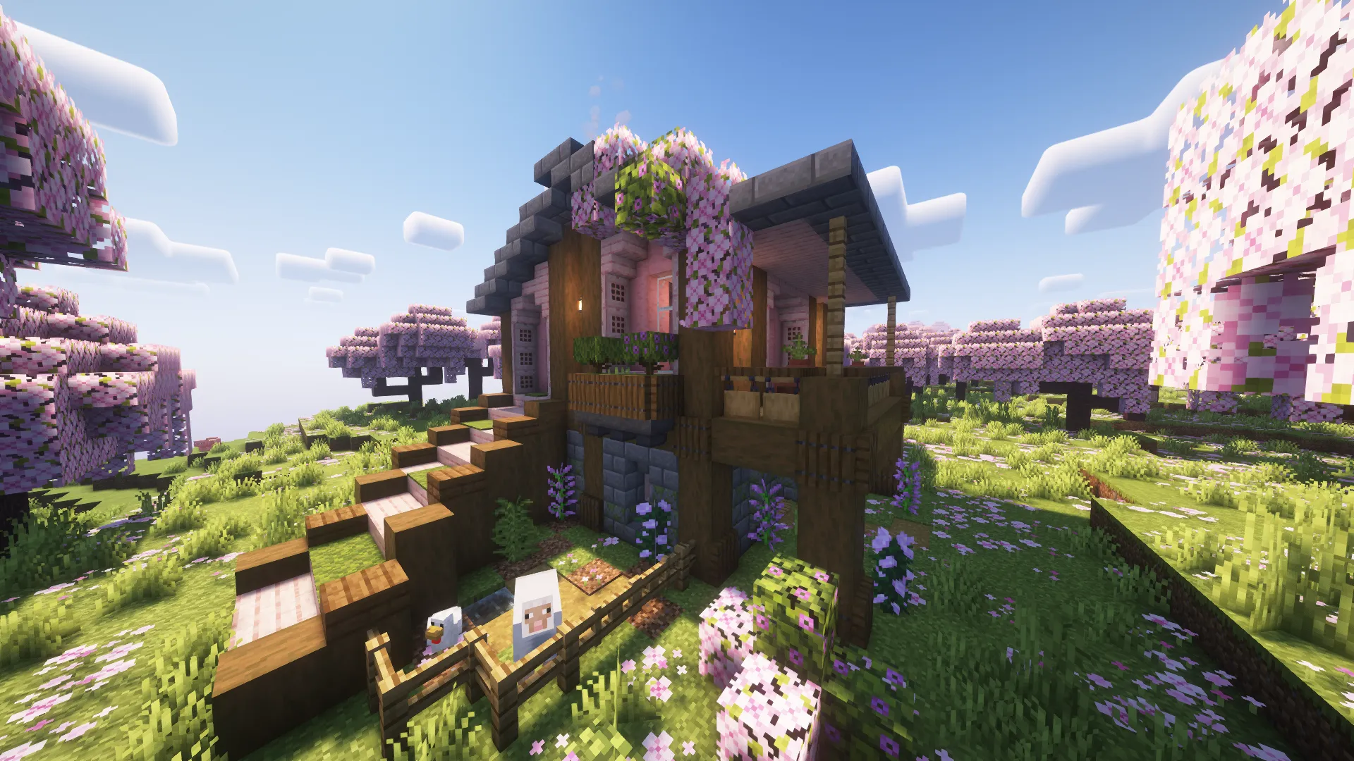 Cherry Hut — скриншот 4 (Моды, Minecraft)