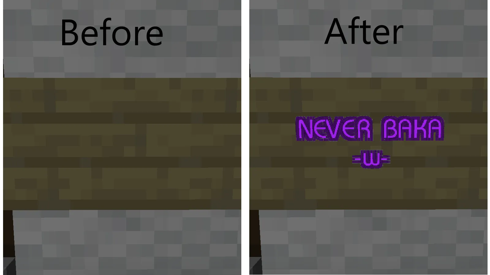 Uncensor — скриншот 1 (Моды, Minecraft)