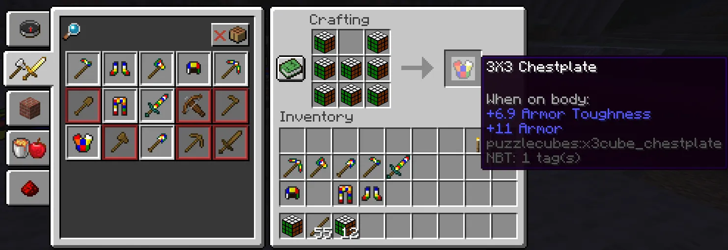 Cube's Rubik's Cubes Mod, Моды, Minecraft