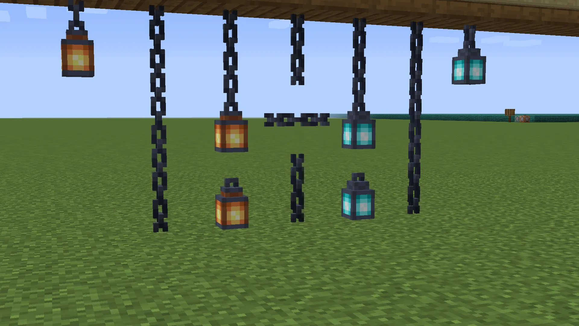 Three Dimensional Chains, Текстуры, Minecraft