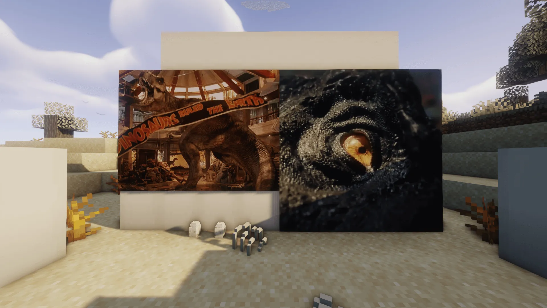 Jurassic Franchise Paintings — скриншот 2 (Текстуры, Minecraft)