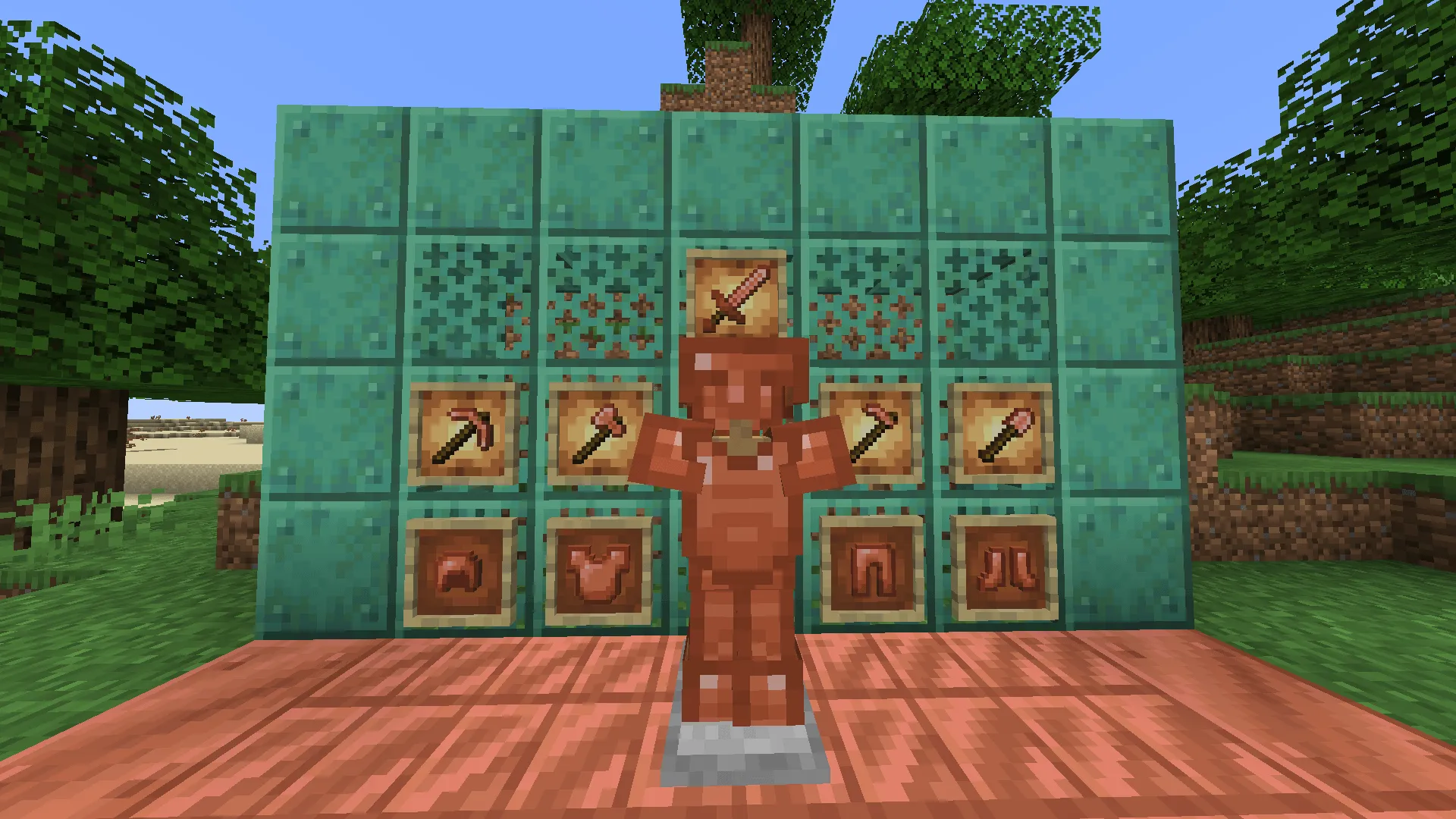 GoldenMaus's Copper Tools — скриншот 1 (Моды, Minecraft)
