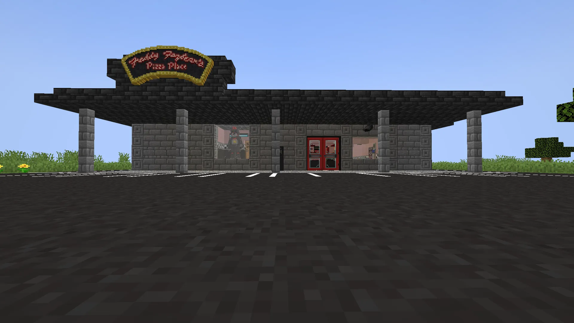 Custom Freddy`s Pizzeria (fnaf)CANCELLED, Карты, Minecraft