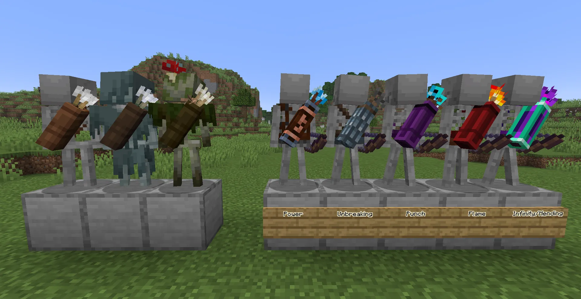AL's Skeleton Quivers — скриншот 1 (Текстуры, Minecraft)