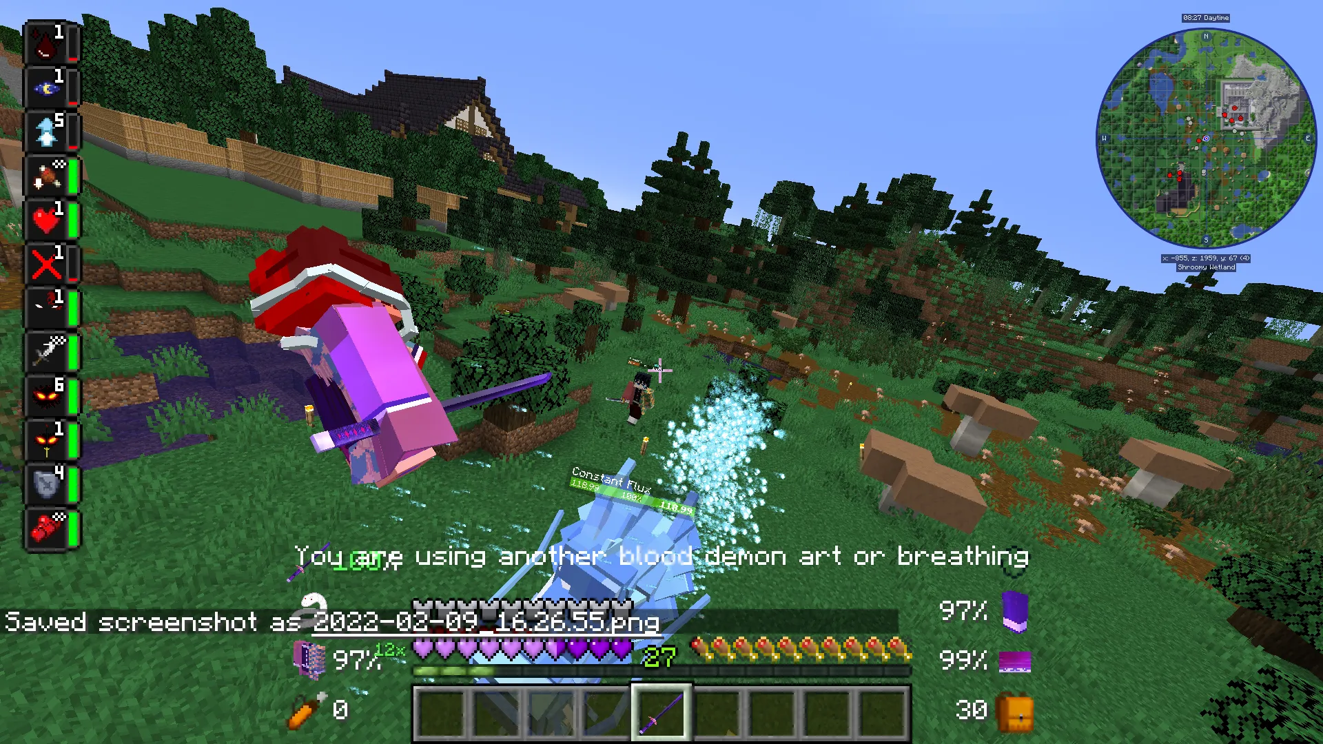 Demon Slayer Extreme — скриншот 1 (Модпаки, Minecraft)