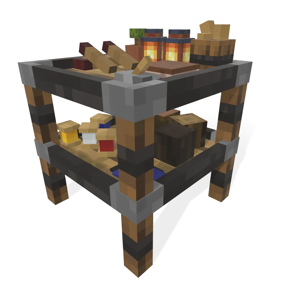 Blockier Storage Racks — скриншот 3 (Текстуры, Minecraft)